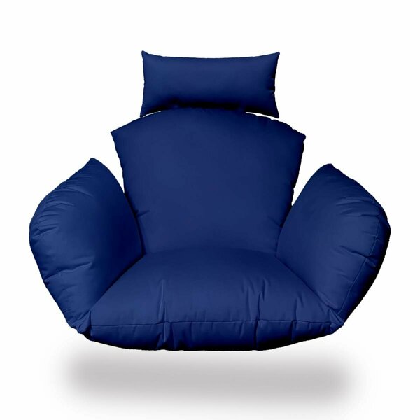 Gfancy Fixtures Primo Royal Blue Indoor & Outdoor Replacement Cushion for Egg Chair GF3675587